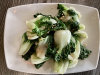 Sauté Baby Bak Choi in Garlic Sauce